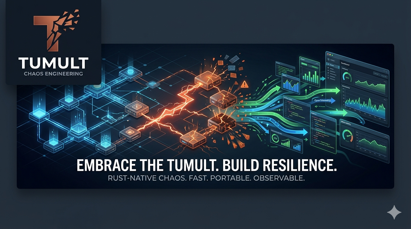 Tumult — Embrace the Tumult. Build Resilience.
